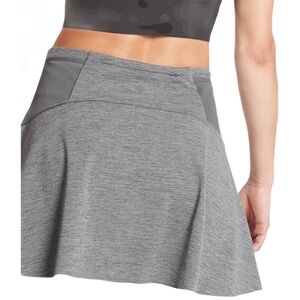 Athleta Sz Large Match‎ Point Gray Mini Skirt for Work